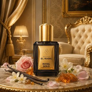 Royal Gold- Parfum : Mixte - Extrait de Parfum Sans Alcool - El Nabil - 5 ml