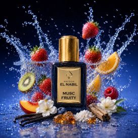 Musc Fruity - Parfum : Mixte - Extrait de Parfum Sans Alcool - El Nabil - 5 ml 