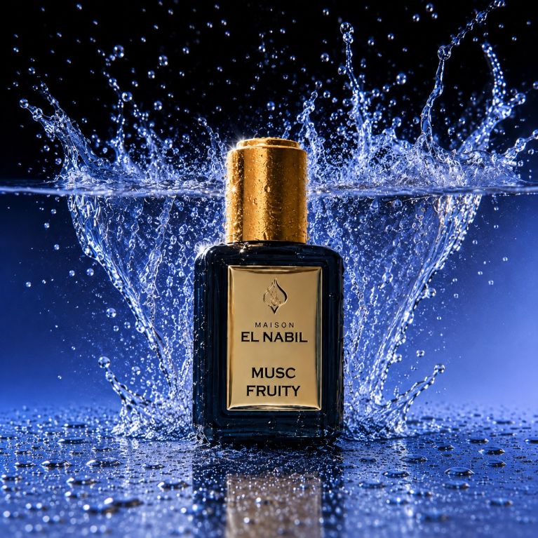 Musc Fruity - Parfum : Mixte - Extrait de Parfum Sans Alcool - El Nabil - 5 ml 