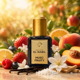 Musc Fruity - Parfum : Mixte - Extrait de Parfum Sans Alcool - El Nabil - 5 ml 