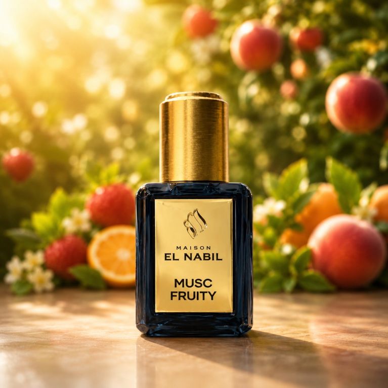 Musc Fruity - Parfum : Mixte - Extrait de Parfum Sans Alcool - El Nabil - 5 ml 