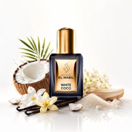 Musc White Coco sans alcool – El Nabil – Roll-on 5 ml