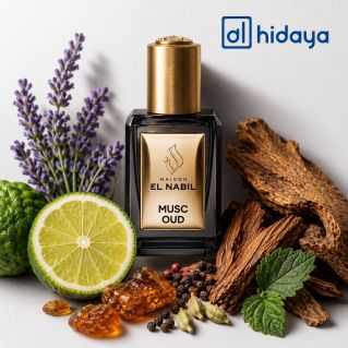 Musc Oud 5ml - Saudi Perfumes - Sans Alcool - Homme - El Nabil