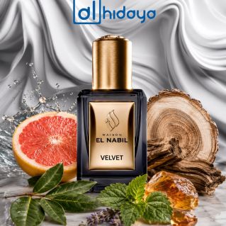 Musc Velvet - Parfum : Homme - Extrait de Parfum Sans Alcool - El Nabil - 5 ml 