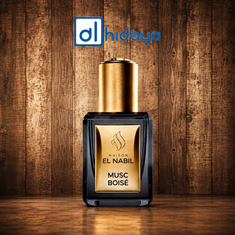 Musc Boisé - Parfum : Mixte - Extrait de Parfum Sans Alcool - El Nabil - 5 ml 