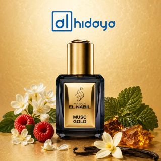 Musc Gold 5 ml - Saudi Perfumes - Sans Alcool - Mixte -El Nabil