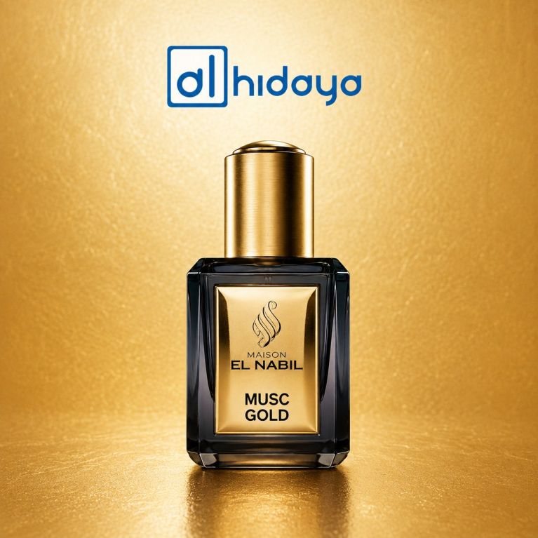 Musc Gold 5 ml - Saudi Perfumes - Sans Alcool - Mixte -El Nabil