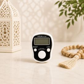 Chapelet Tasbîh Electronique de Poche LED