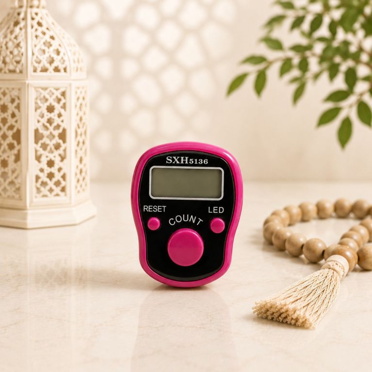 Chapelet Tasbîh Electronique de Poche LED