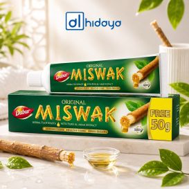 Dentifrice Herbal Miswak - GRAND : 120gr + 50gr Gratuit - Laboratoire Dabur