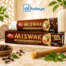 Dentifrice Herbal Miswak - GRAND : 120gr + 50gr Gratuit - Laboratoire Dabur