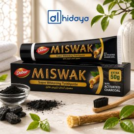 Dentifrice Herbal Miswak - GRAND : 120gr + 50gr Gratuit - Laboratoire Dabur