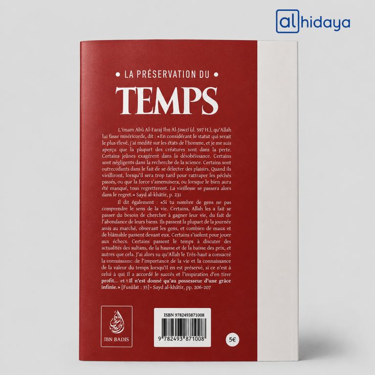 La Préservation du Temps - Ibn Al-Jawzî - Éditions Ibn Badis