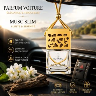 Musc Slim - Parfum Pour Voiture - 6ml - El Nabil 