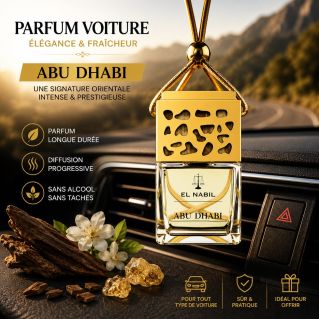 Abu Dhabi - Parfum Pour Voiture - 6ml - El Nabil 