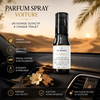 Oud Desert- Spray Voiture - El Nabil - 85ml