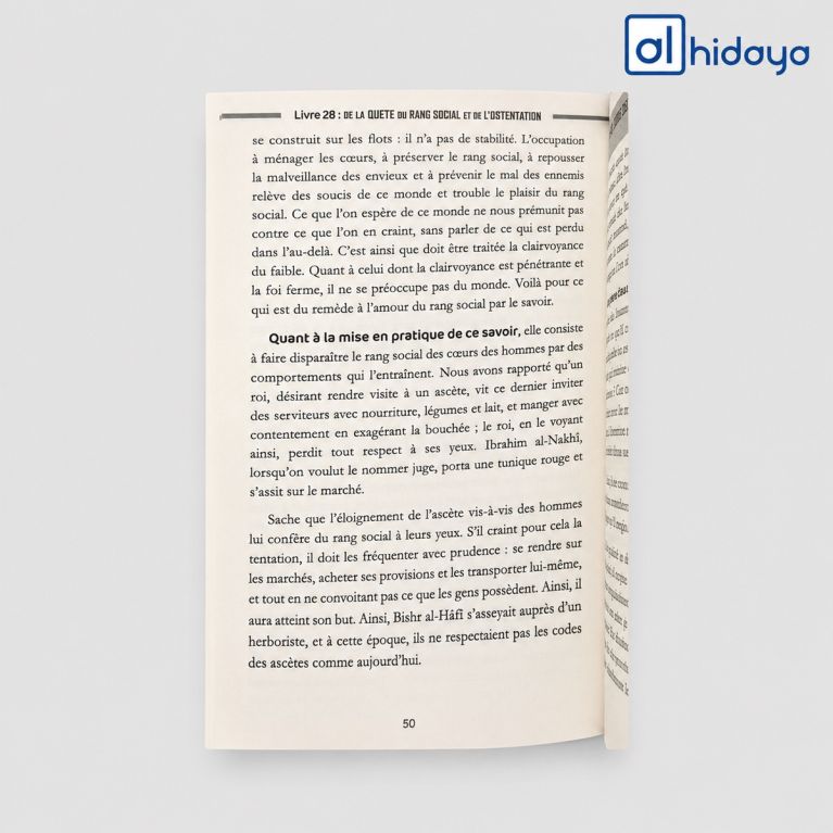 Le Livre de la condamnation de la quête du rang social et de l’ostentation - Ibn Al-Jawzî
