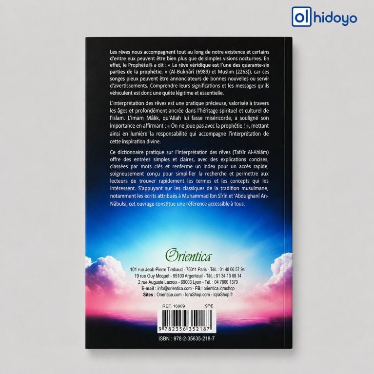Dictionnaire de l’interprétation des rêves en Islam - Éditions Orientica