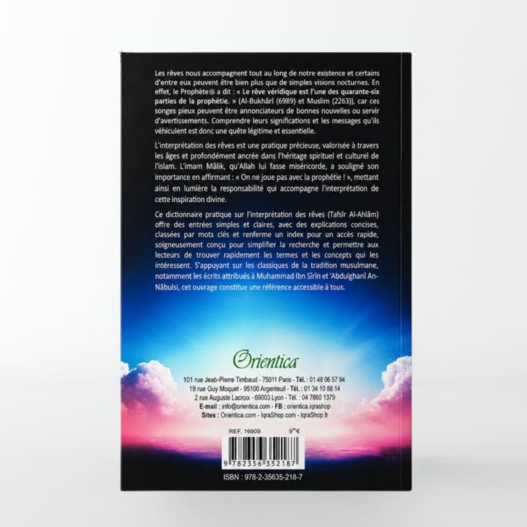 Dictionnaire de l’interprétation des rêves en Islam - Éditions Orientica