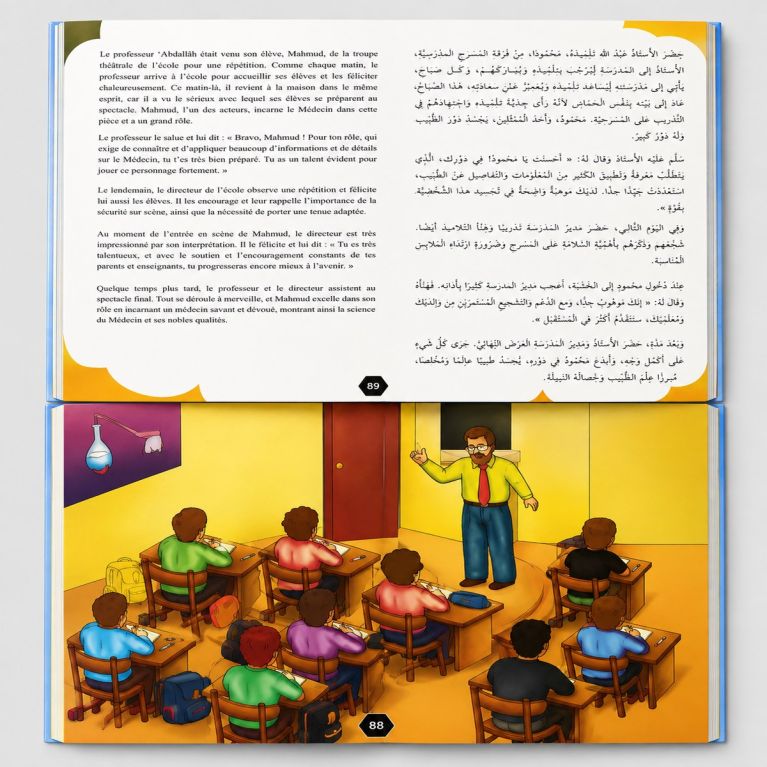 Le Grand Livre des Érudits et Savants Musulmans – Français-Arabe – Orientica