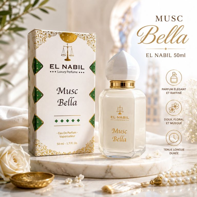 Musc Bella - Parfums Spray - El Nabil - 50ml
