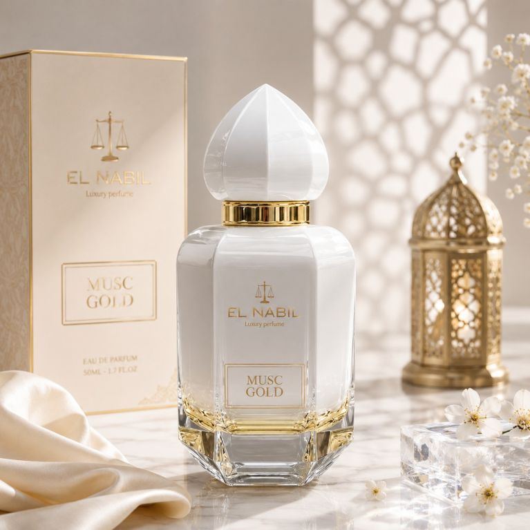 Musc Gold - Eau de Parfum : Femme - Spray - El Nabil - 50ml