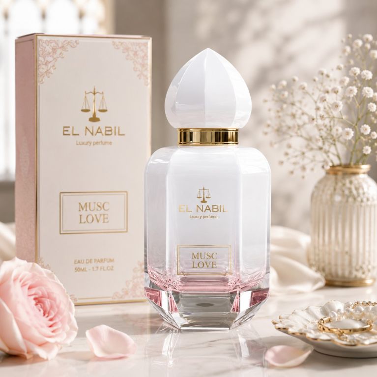 Musc Love - Eau de Parfum : Femme - Spray - El Nabil - 50ml