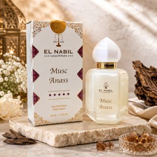 Musc Anass- Eau de Parfum : Mixte - Spray - El Nabil - 50ml