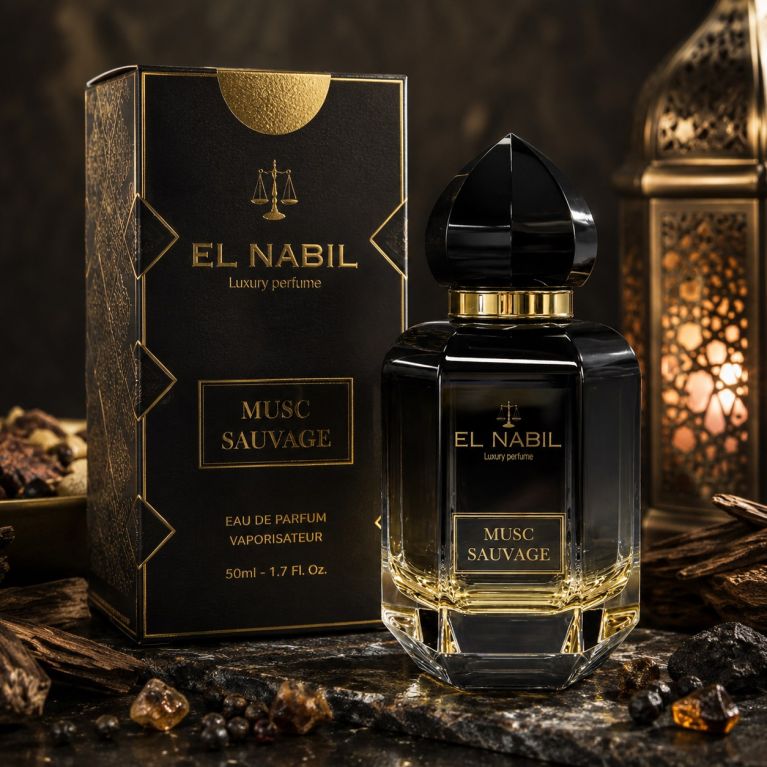 Musc Sauvage - Eau de Parfum : Homme - Spray - El Nabil - 50ml