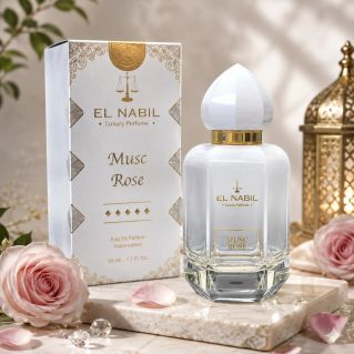 Musc Rose - Eau de Parfum : Femme - Spray - El Nabil - 50ml