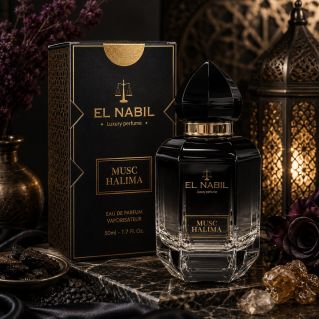Musc Halima - Eau de Parfum : Mixte - Spray - El Nabil - 65ml