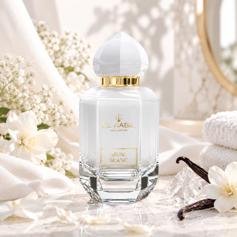 Musc Blanc - Eau de Parfum : Mixte - Spray - El Nabil - 65ml