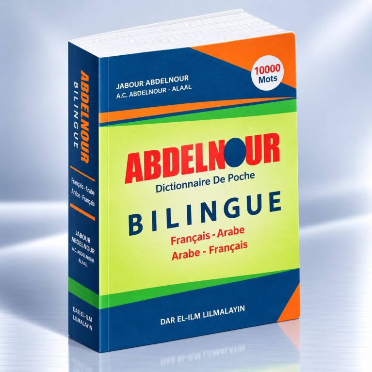 Dictionnaire De Poche AbdelNour Français Arabe -Arabe Français - Edition Dar El Ilm Lil Malayin