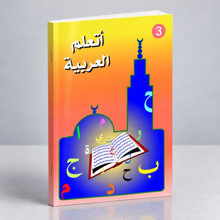 J'apprend l'Arabe - Niveau 3 en 2 Vol. - Textes + Excercices - Ataalamou l'Arabia - Edition La Madrassah - 3229