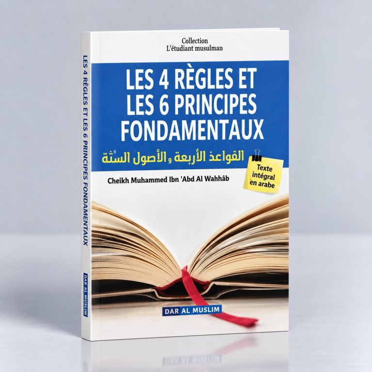 Les 4 Règles et Les 6 Principes Fondamentaux - Format de Poche - Cheikh Abdel Wahab - Edition DarAlMuslim