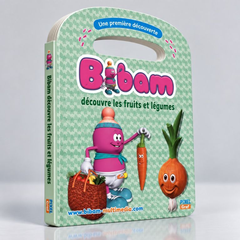 Bibam, découvre Les Fruits et Légumes - Edition Pixel Graf 