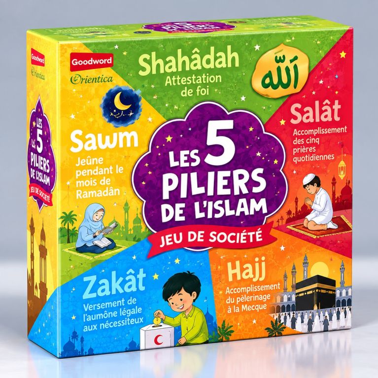 Les 5 Piliers de l'Islam - Jeu de Société - Goodword et Orientica - 8 ans+