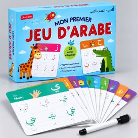 Mon Premier Jeu Arabe - Avec Feutre Effaçable - GoodWord - A partir de 3 ans