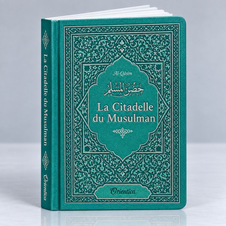 Citadelle Du Musulman - Vert Bleu - Francais Arabe Phonétique - Edition Orientica