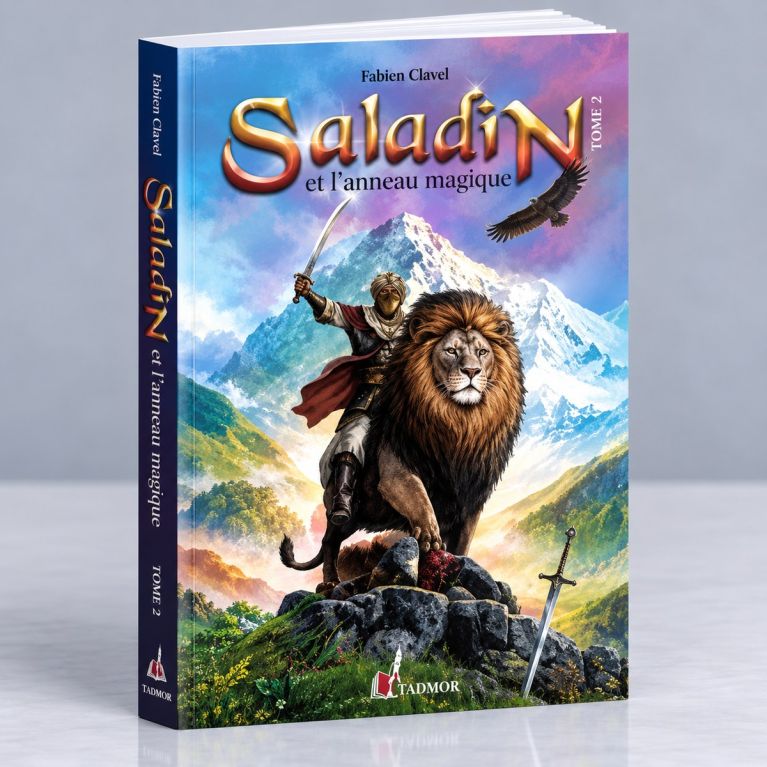 Saladin et l'anneau magique - Tome 3 - Remonter le Temps, Rencontrer l'Histoire - Lyess Chacal - Oryms