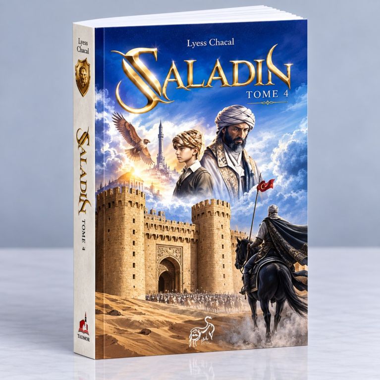 Saladin et l'anneau magique - Tome 1 - Remonter le Temps, Rencontrer l'Histoire - Lyess Chacal - Oryms