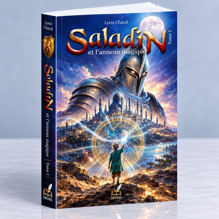 Saladin et l'anneau magique - Tome 1 - Remonter le Temps, Rencontrer l'Histoire - Lyess Chacal - Oryms