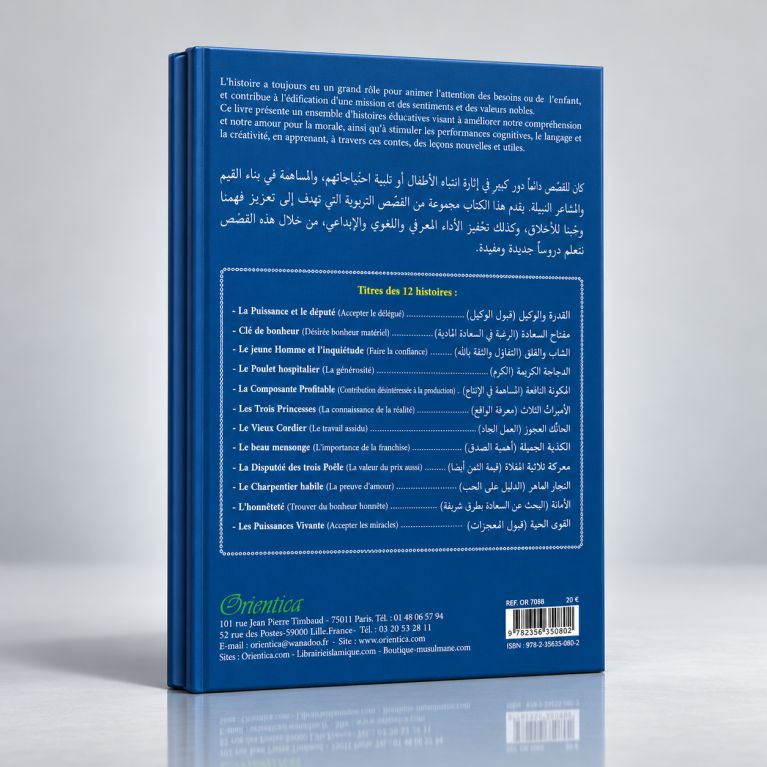 Contes Éducatifs pour Enfants Sages : 12 Histoires Inspirantes Bilingues (français-arabe) – Orientica