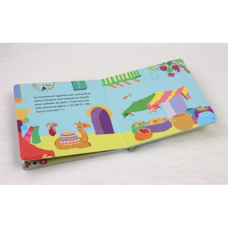 L'histoire des Sept Dormants – Livre cartonné pour enfants – Saniyasnain Khan – Orientica