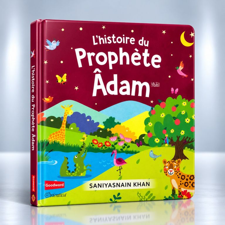 L'histoire du Prophète Âdam – Livre cartonné pour enfants – Saniyasnain Khan – Orientica