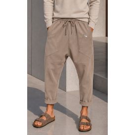 Sarouel Homme Suédine Douce – Coupe Design Qaba'il W27