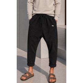 Sarouel Homme Suédine Douce – Coupe Design Qaba'il W27