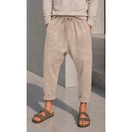 Sarouel Homme Suédine Douce – Coupe Design Qaba'il W27