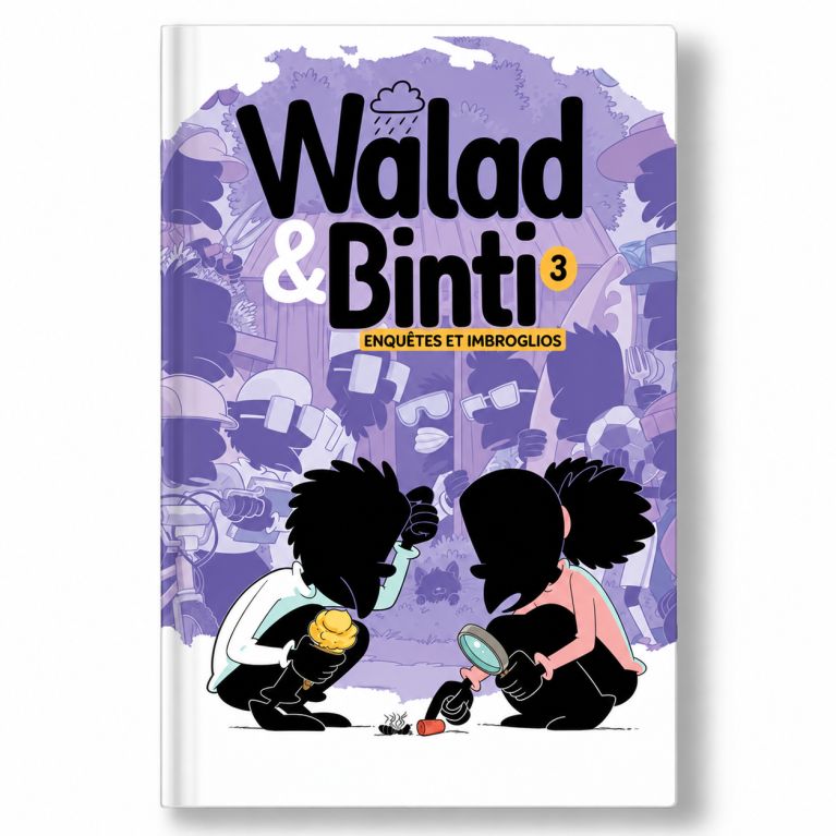 Walad & Binti Tome 3 : Enquêtes et Imbroglios – Norédine Allam – BDouin Éditions