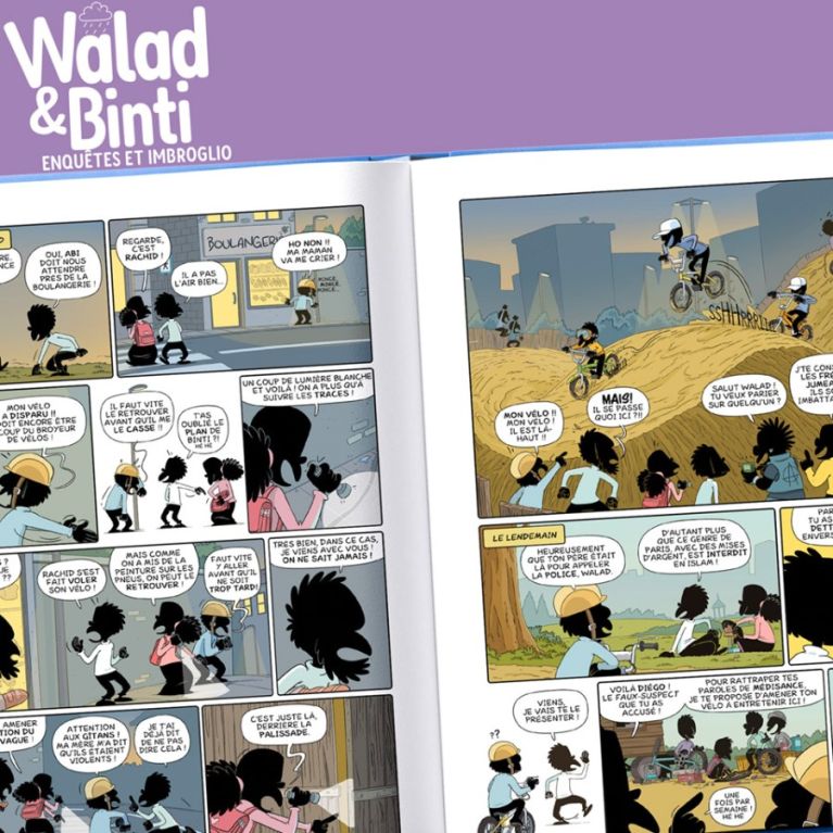 Walad & Binti Tome 3 : Enquêtes et Imbroglios – Norédine Allam – BDouin Éditions